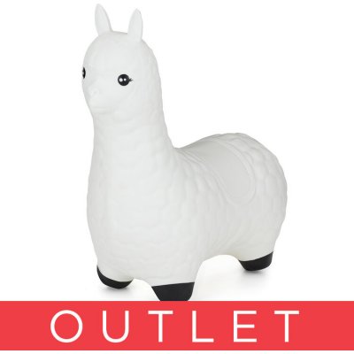 Feedo Zvířátko skákající Llama White – Zboží Dáma