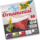 Folia 490/1010 Origami papír Ornamental 80 g/m2 10 x 10cm 50 archů