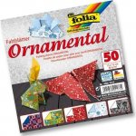 Folia 490/1010 Origami papír Ornamental 80 g/m2 10 x 10cm 50 archů – Zboží Dáma
