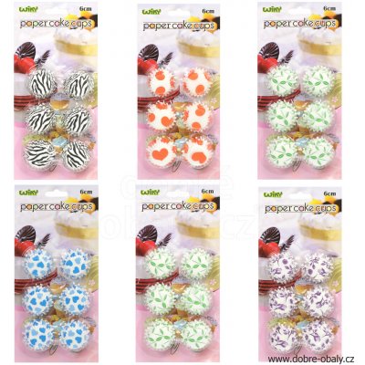 Wiky Košíčky barevné 6cm 2cm v.2cm 150ks – Zboží Mobilmania