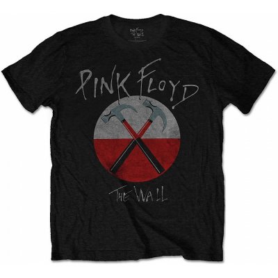 Pink Floyd tričko The Wall Hammers Logo Black – Zboží Mobilmania