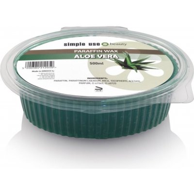 Simple use beauty parafínový zábal aloe vera 2 x 500 g