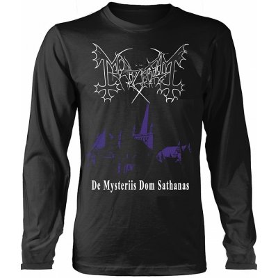 Mayhem tričko dlouhý rukáv De Mysteriis Dom Sathanas