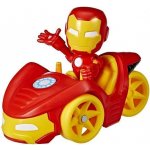 Marvel Hasbro Spidey – Iron Man a vozidlo – Hledejceny.cz
