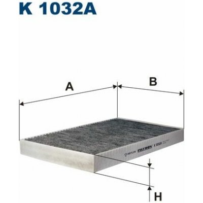 Filtr, vzduch v interiéru FILTRON K 1032A – Hledejceny.cz