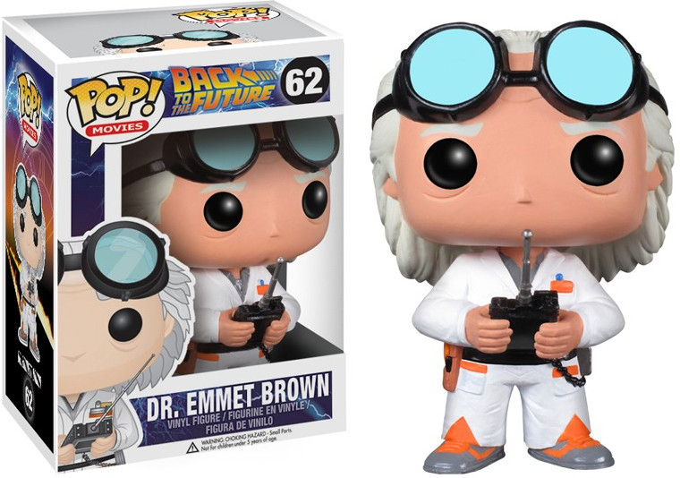 Funko POP! 62 Movies Back to the Future Dr. Emmet Brown