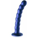 Ouch! Beaded Silicone G Spot Dildo 6,5" Blue silikonové dildo s přísavkou 17 x 2,3 - 2,5 cm – Zboží Mobilmania