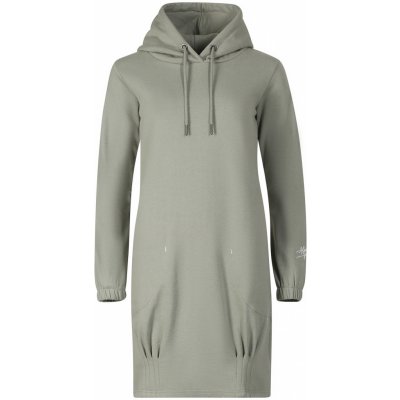 Alpine Pro LORRA dámské šaty ŠEDÁ – Zboží Dáma