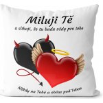 Impar Polštář Někdy na tobě 40x40 – Zboží Mobilmania