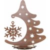 Vánoční dekorace Naše galanterie Dekorace strom vločka A 20cm