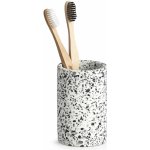 ZELLER Hrnek na zubní kartáček TERRAZZO polyresin, – Zboží Mobilmania