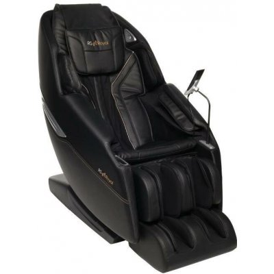RSROYAL 4D masážní křeslo LCD displej RS-3570-PLUS/černá – Zboží Mobilmania