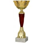 Kovový pohár Zlato-vínový 23 cm 8 cm – Hledejceny.cz