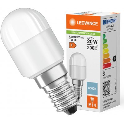 LEDVANCE LED SPECIAL T26 20 P 2.3W 865 FR E14 – Hledejceny.cz