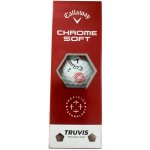 Callaway Chrome Soft Truvis Odyssey bílé 3 ks – Zboží Dáma