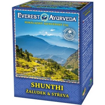 Everest Ayurveda SHUNTHI himalájský bylinný žaludeční čaj k pročištění trávicího ústrojí 100 g