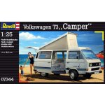 Revell plastikový model Volkswagen T3 CamperModelKit 07344 1:25 – Zboží Dáma