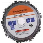 NOEMON TOOLS Řetězový řezný kotouč na dřevo - 125 x 22 mm – Sleviste.cz