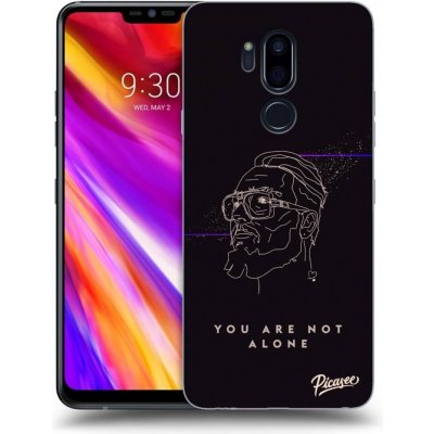 Pouzdro Picasee silikonové LG G7 ThinQ - You are not alone čiré – Zbozi.Blesk.cz