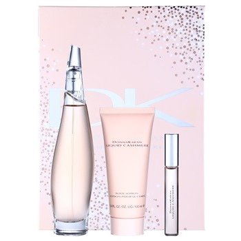 DKNY Liquid Cashmere EDP 100 ml + EDP 10 ml + tělové mléko 100 ml dárková sada