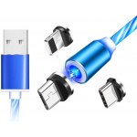 Pronett XJ4312 Magnetický USB nabíjecí 3v1 LED – Hledejceny.cz