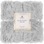 Springos Deka dvouvrstvá Lotus světle šedá 160x200 – Sleviste.cz