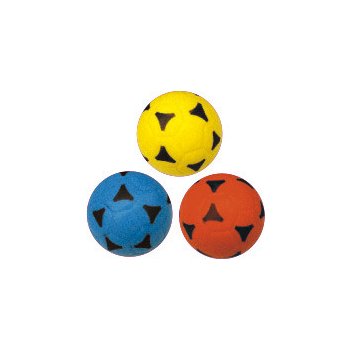 Molitanový soft míč 220 mm s prolisem mix barev