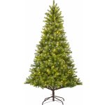 VLC Umělý vánoční stromek jedle NAGANO zelená 200xLED 1448xvětev pr.115x210cm – Hledejceny.cz