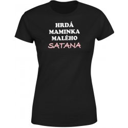 Impar tričko Maminka satana černá