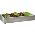 Juwel Vysoký záhon Timber plast 130 x 60 x 20 cm 20476 – Sleviste.cz