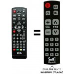 Dálkový ovladač Senior ECG DVB-T750PVR, DVT1050 TWPVR – Hledejceny.cz