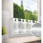 Dekorační krátká vitrážová záclona do kuchyně KATRINA 150x30 cm MyBestHome – Hledejceny.cz