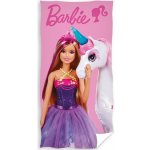 Carbotex dětská osuška 70 × 140 cm Barbie a kouzelný jednorožec – Zbozi.Blesk.cz