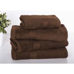 XPOSE Froté ručník VERONA tmavě hnědý 50 x 90 cm – Zboží Dáma
