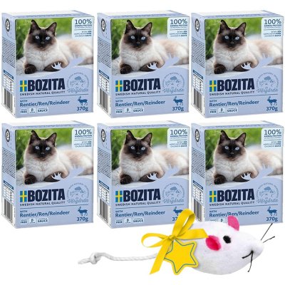 Bozita Cat kousky v omáčce se sobím masem 370 g – Zboží Mobilmania