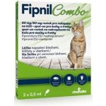 Fipnil Combo Spot-on Cat 50 / 60mg 3 x 0,5 ml – Hledejceny.cz