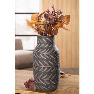 Gilde Váza s úzkým hrdlem Oliva, 26 cm – Hledejceny.cz