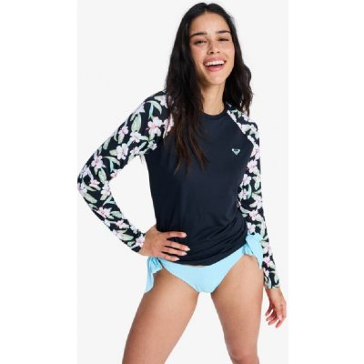 ROXY Rash LS ANTHRACITE SPRING CHARMING SMA – Zboží Mobilmania