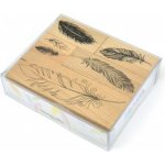 HEYDA Sada razítek motiv Peří – Zboží Mobilmania