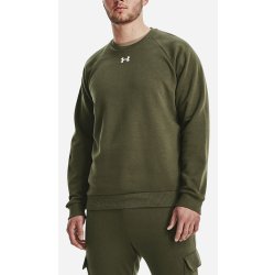 Under Armour Rival Fleece Crew 24 Marine OD Green/White