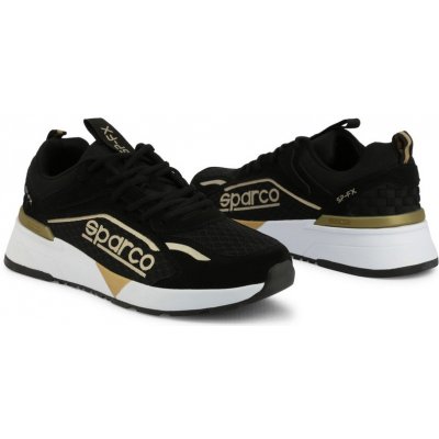 Sparco SP-F10 pánské sportovní boty černé/zlaté