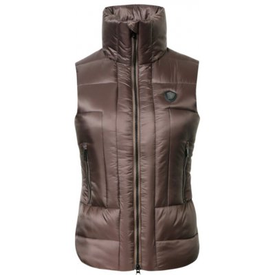 COVALLIERO A/W 2024 dámská zimní vesta b.hnědá – Zbozi.Blesk.cz