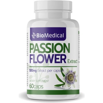 Biomedical Passion Flower Extract 90 kapslí – Hledejceny.cz