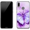Pouzdro mmCase Gelové Huawei Y6 (2019) - fialový motýl