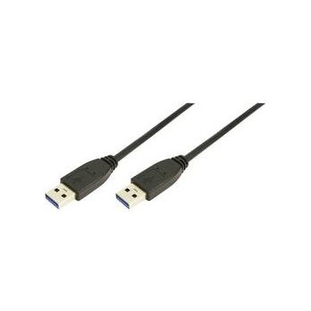 Logilink CU0039 USB 3.0 Type-A Male typu samec 2m, černý