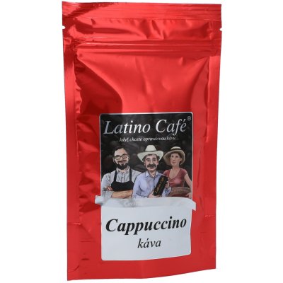 Latino Café ® Káva Cappuccino aromatizovaná zrnková 0,5 kg – Hledejceny.cz