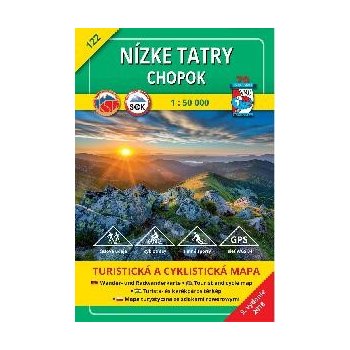 122 NÍZKÉ TATRY - Chopok - turistická mapa 1:50t.