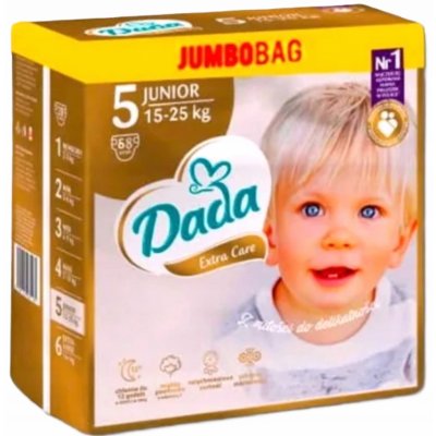 DadaExtra Care 5 15-25 kg 68 ks – Sleviste.cz