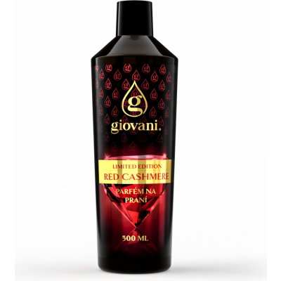 Giovani Koncentrovaný parfém na praní RED CASHMERE 500 ml – Zboží Mobilmania