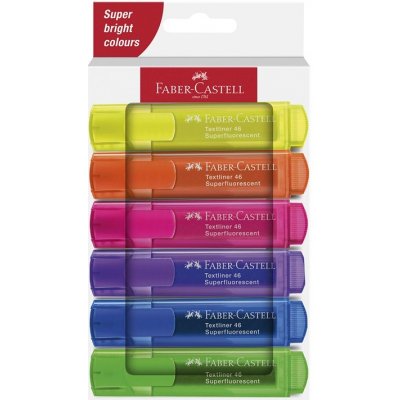 Faber Castell Textliner 46 Neon sada 8 ks 254648 – Hledejceny.cz